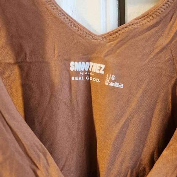 NWT- aerie SMOOTHEZ Plunge Bodysuit - Picture 8 of 9